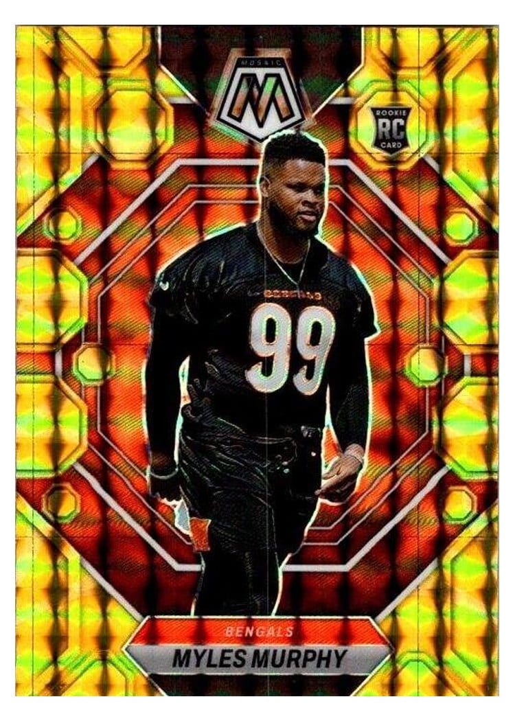 2023 Panini Mosaic Base Set Myles Murphy #351 card