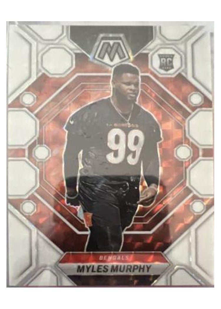 2023 Panini Mosaic Base Set Myles Murphy #351 card