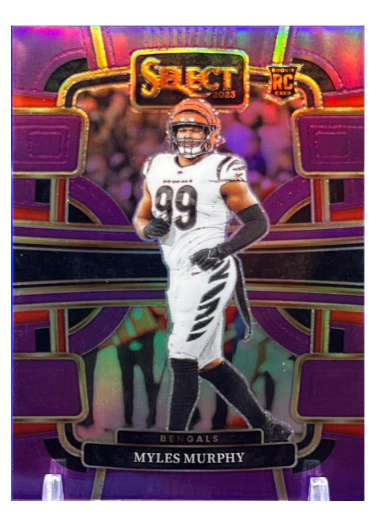 2023 Panini Select Base Set Myles Murphy #22 card