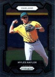 2024 Panini Prizm Base Set Myles Naylor #254 card