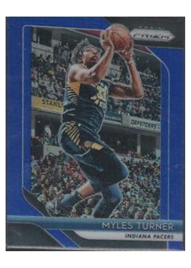 2018-19 Panini Prizm Base Set Myles Turner #164 card