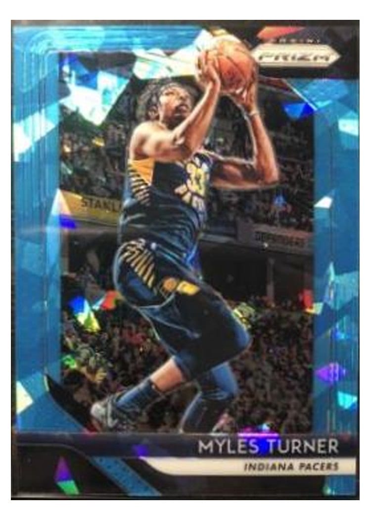 2018-19 Panini Prizm Base Set Myles Turner #164 card