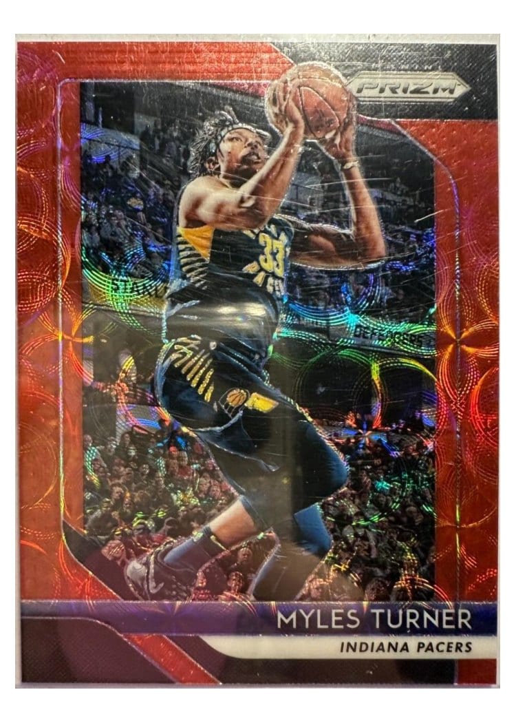 2018-19 Panini Prizm Base Set Myles Turner #164 card