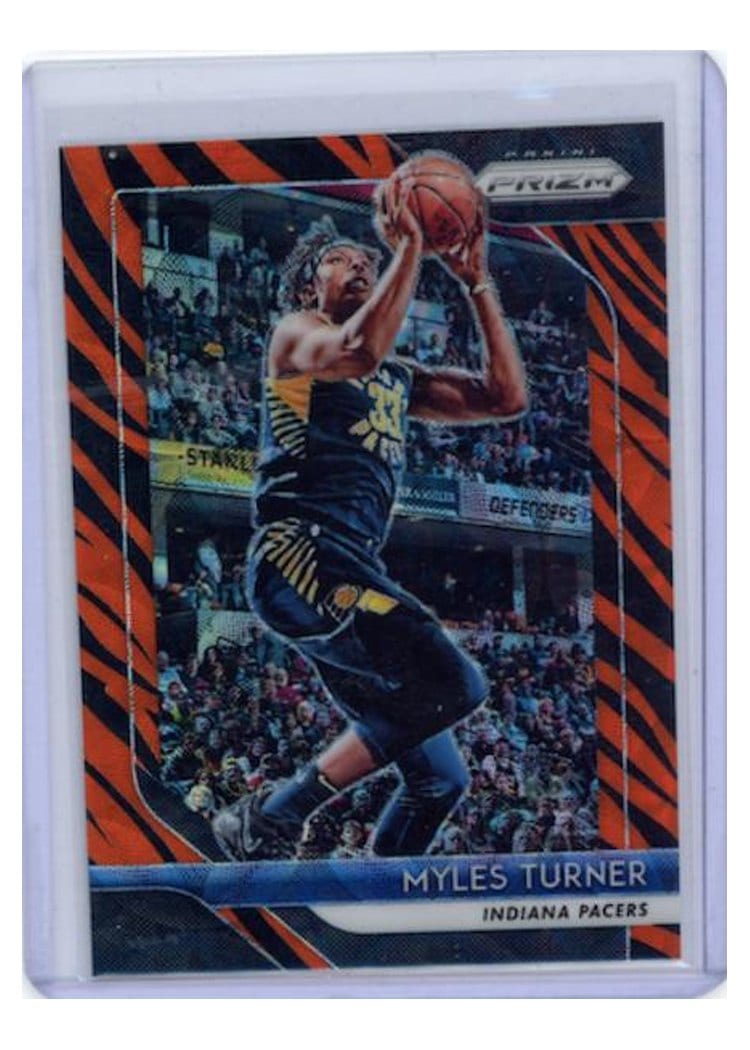 2018-19 Panini Prizm Base Set Myles Turner #164 card