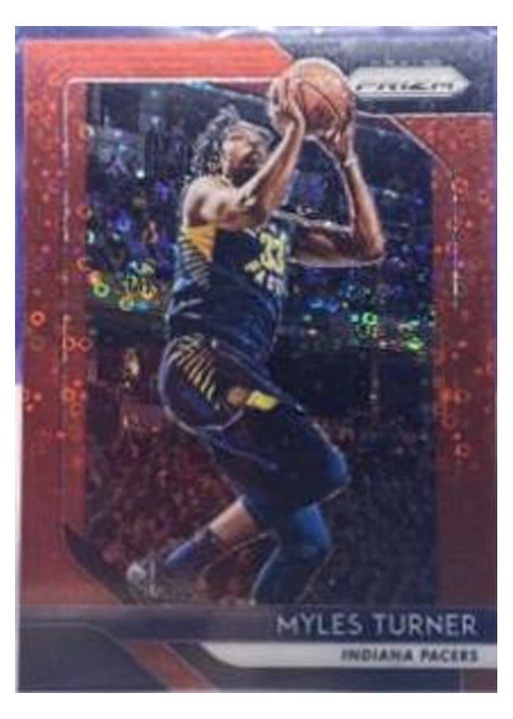 2018-19 Panini Prizm Base Set Myles Turner #164 card