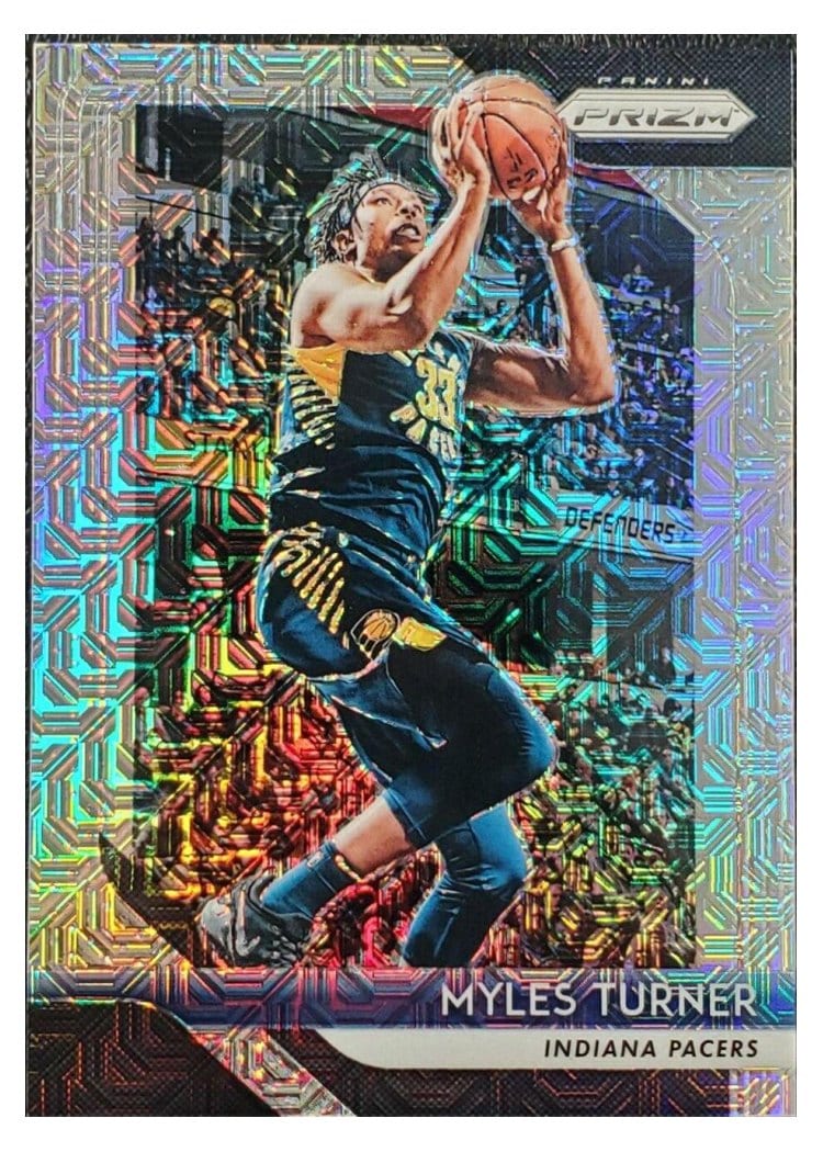 2018-19 Panini Prizm Base Set Myles Turner #164 card