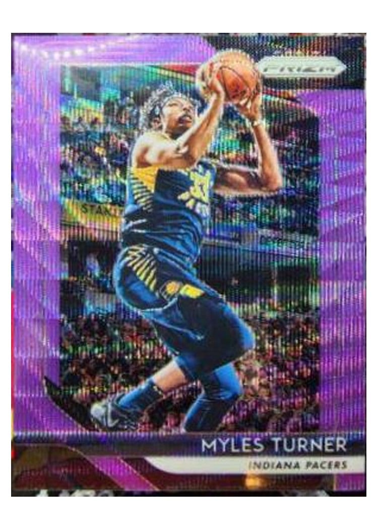 2018-19 Panini Prizm Base Set Myles Turner #164 card