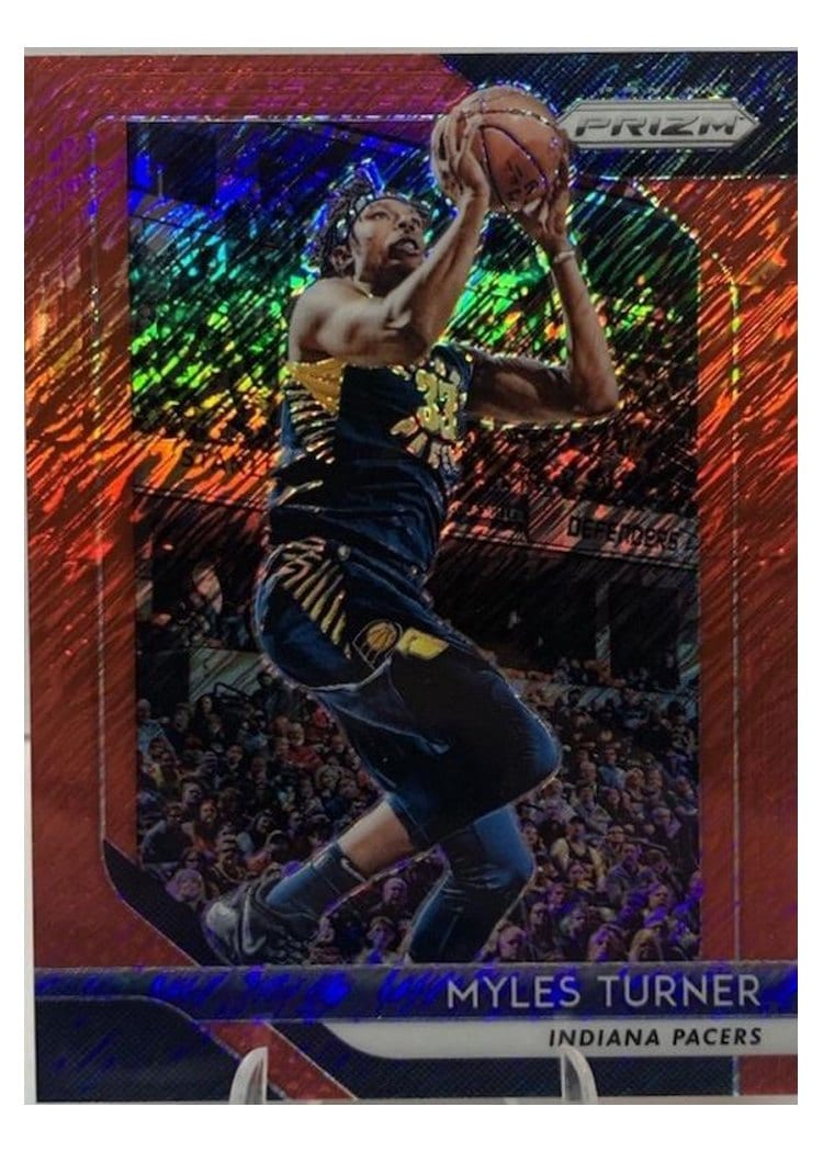 2018-19 Panini Prizm Base Set Myles Turner #164 card