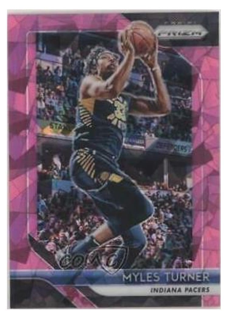 2018-19 Panini Prizm Base Set Myles Turner #164 card