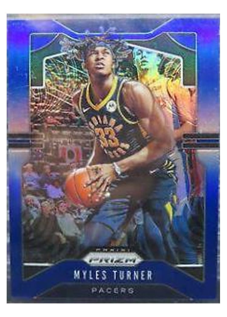 2019-20 Panini Prizm Base Set Myles Turner #216 card