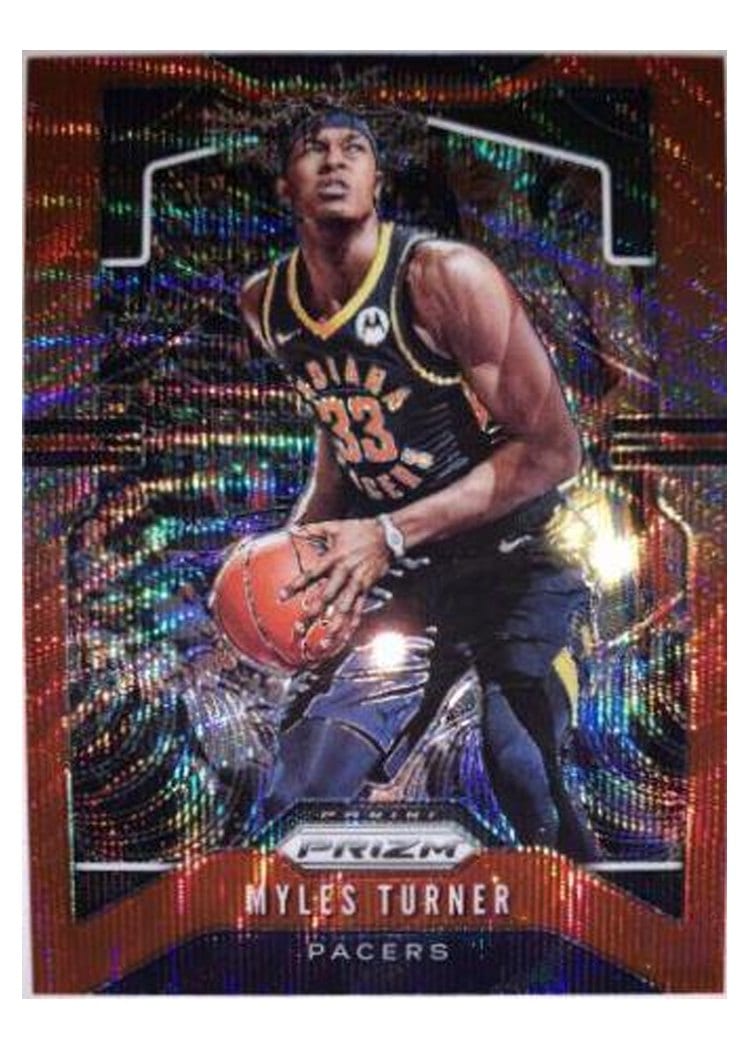 2019-20 Panini Prizm Base Set Myles Turner #216 card