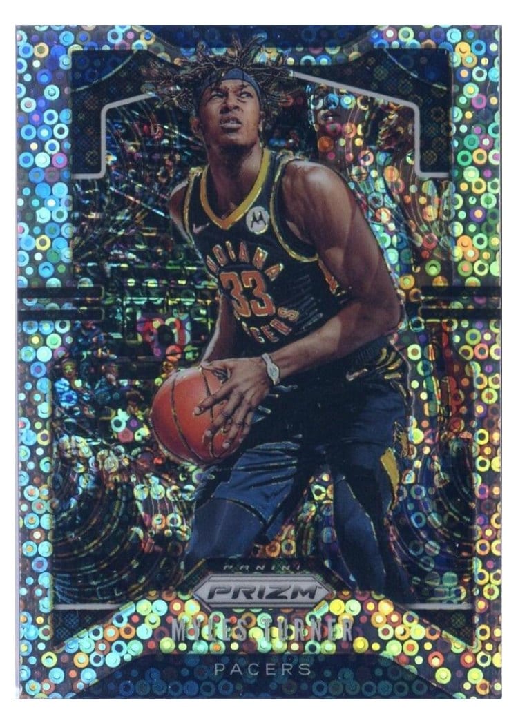 2019-20 Panini Prizm Base Set Myles Turner #216 card