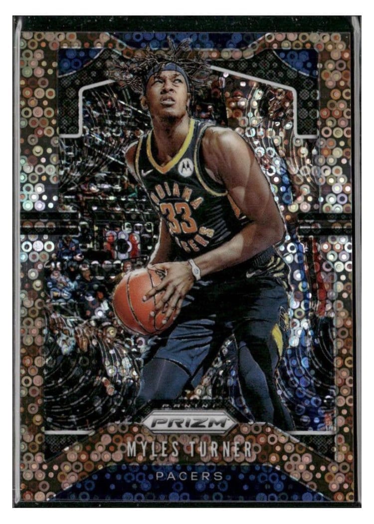2019-20 Panini Prizm Base Set Myles Turner #216 card
