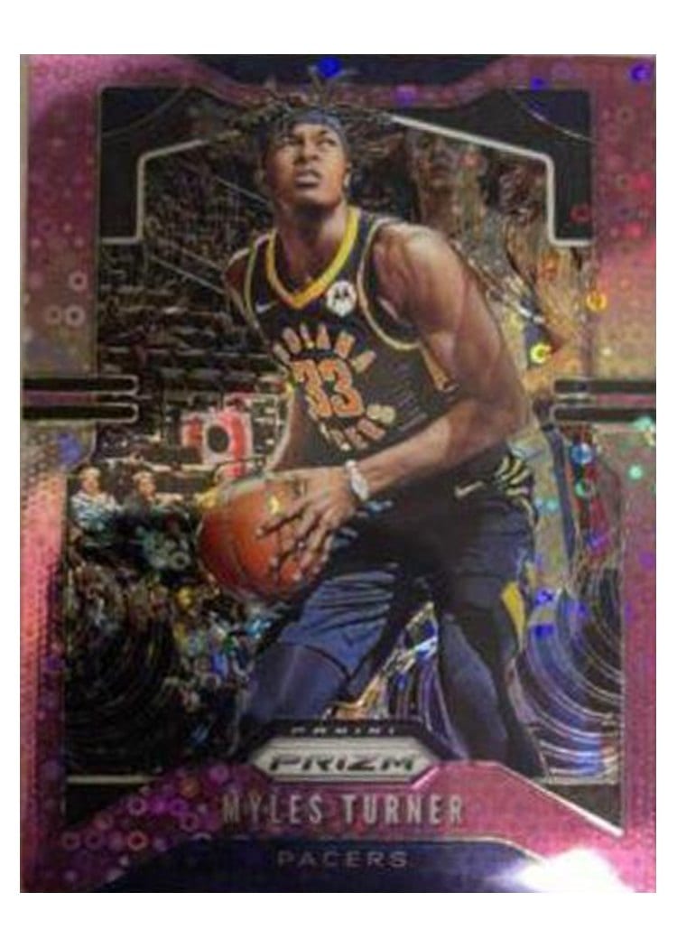 2019-20 Panini Prizm Base Set Myles Turner #216 card