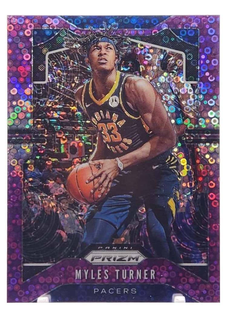 2019-20 Panini Prizm Base Set Myles Turner #216 card