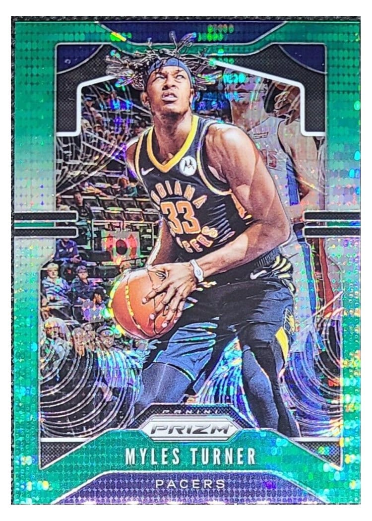 2019-20 Panini Prizm Base Set Myles Turner #216 card