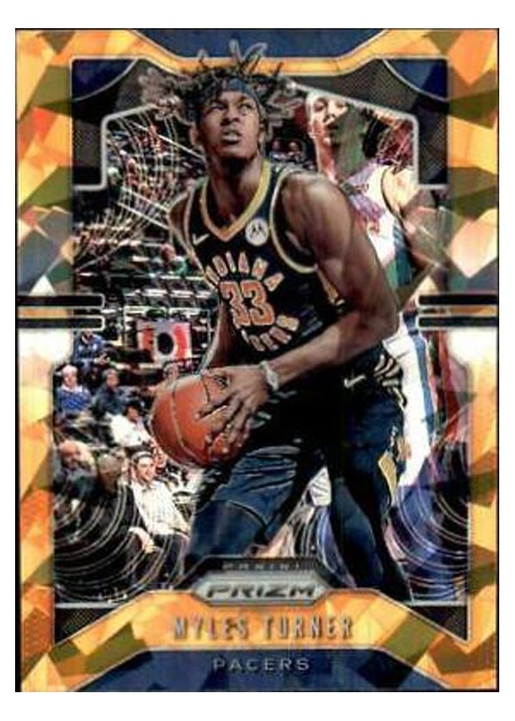 2019-20 Panini Prizm Base Set Myles Turner #216 card