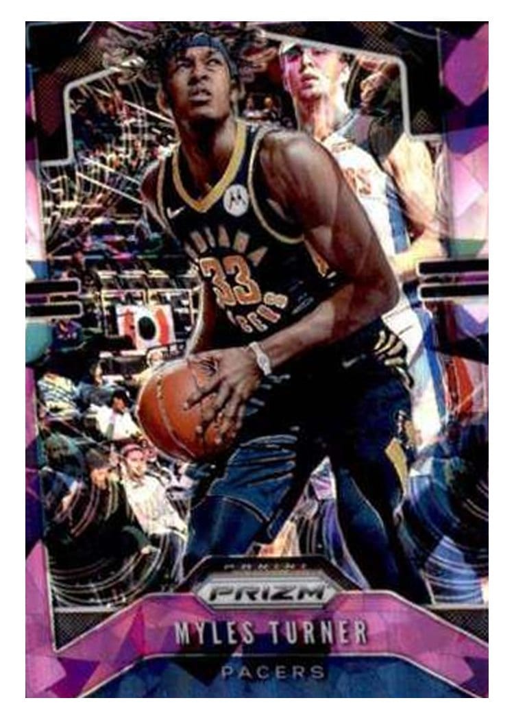 2019-20 Panini Prizm Base Set Myles Turner #216 card
