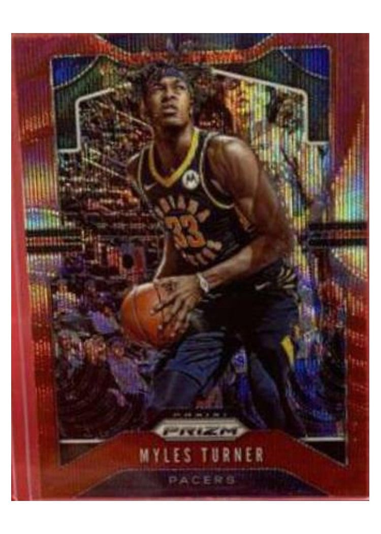 2019-20 Panini Prizm Base Set Myles Turner #216 card