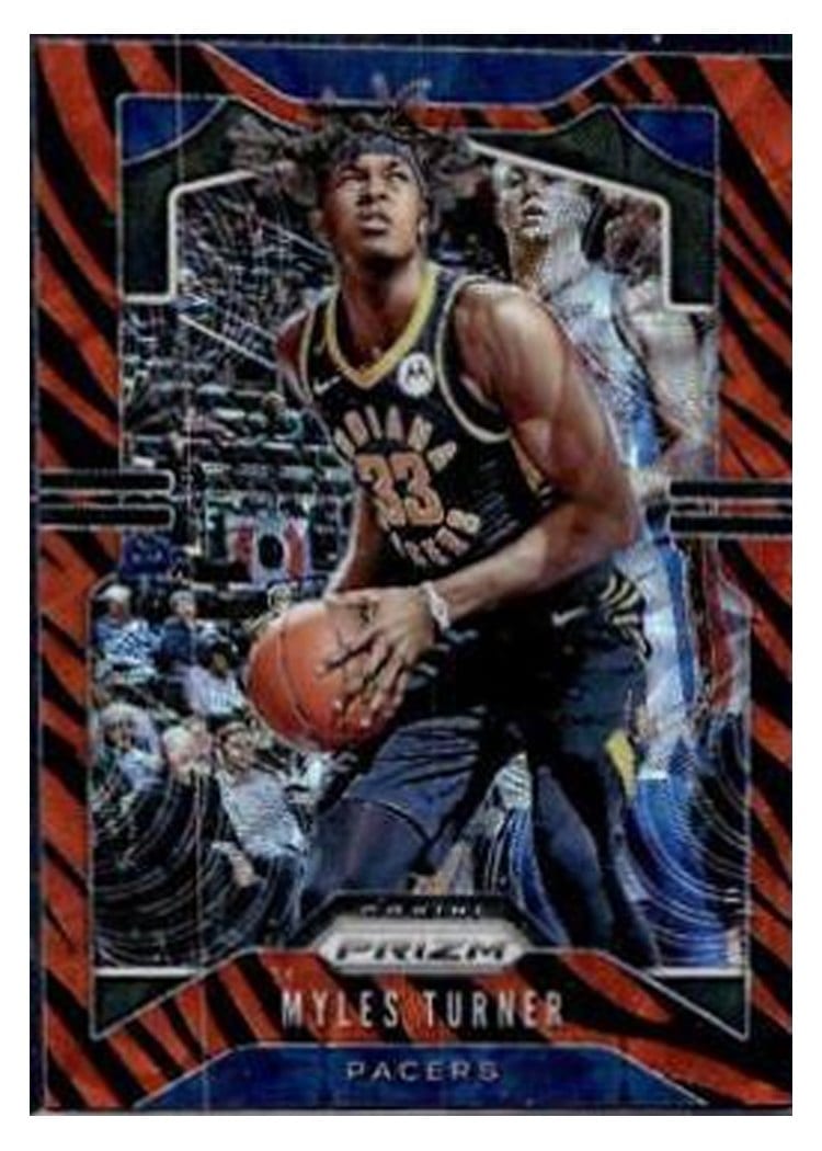 2019-20 Panini Prizm Base Set Myles Turner #216 card