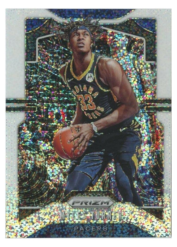 2019-20 Panini Prizm Base Set Myles Turner #216 card