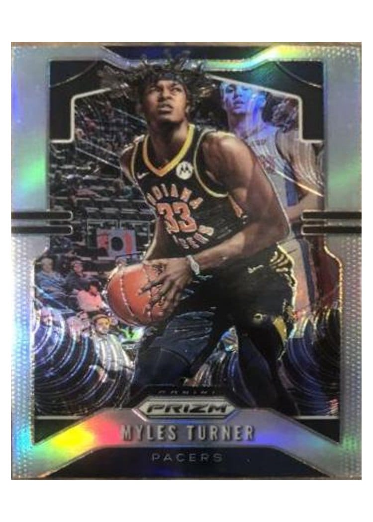 2019-20 Panini Prizm Base Set Myles Turner #216 card
