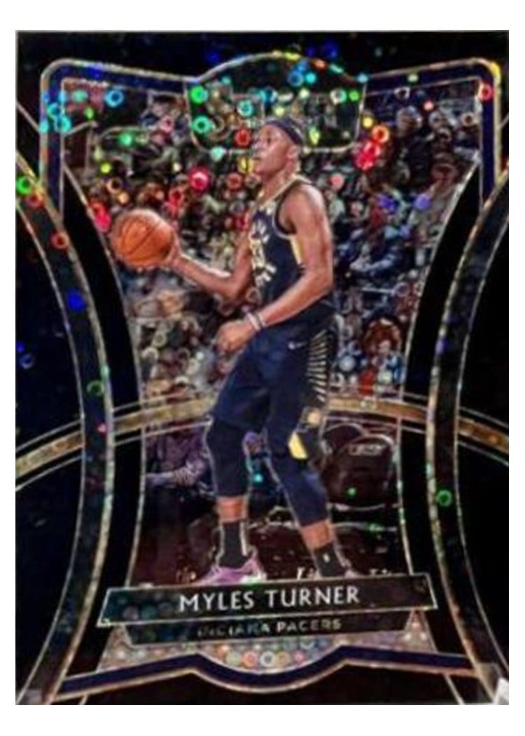 2019-20 Panini Select Base Set Myles Turner #185 card