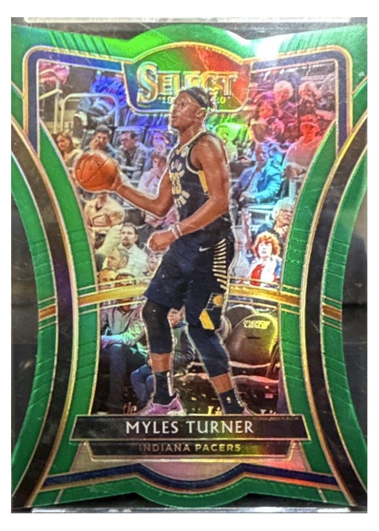 2019-20 Panini Select Base Set Myles Turner #185 card