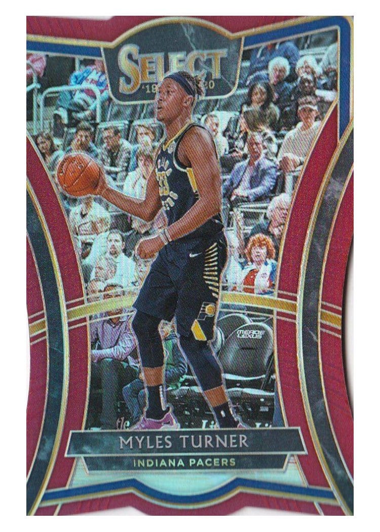2019-20 Panini Select Base Set Myles Turner #185 card