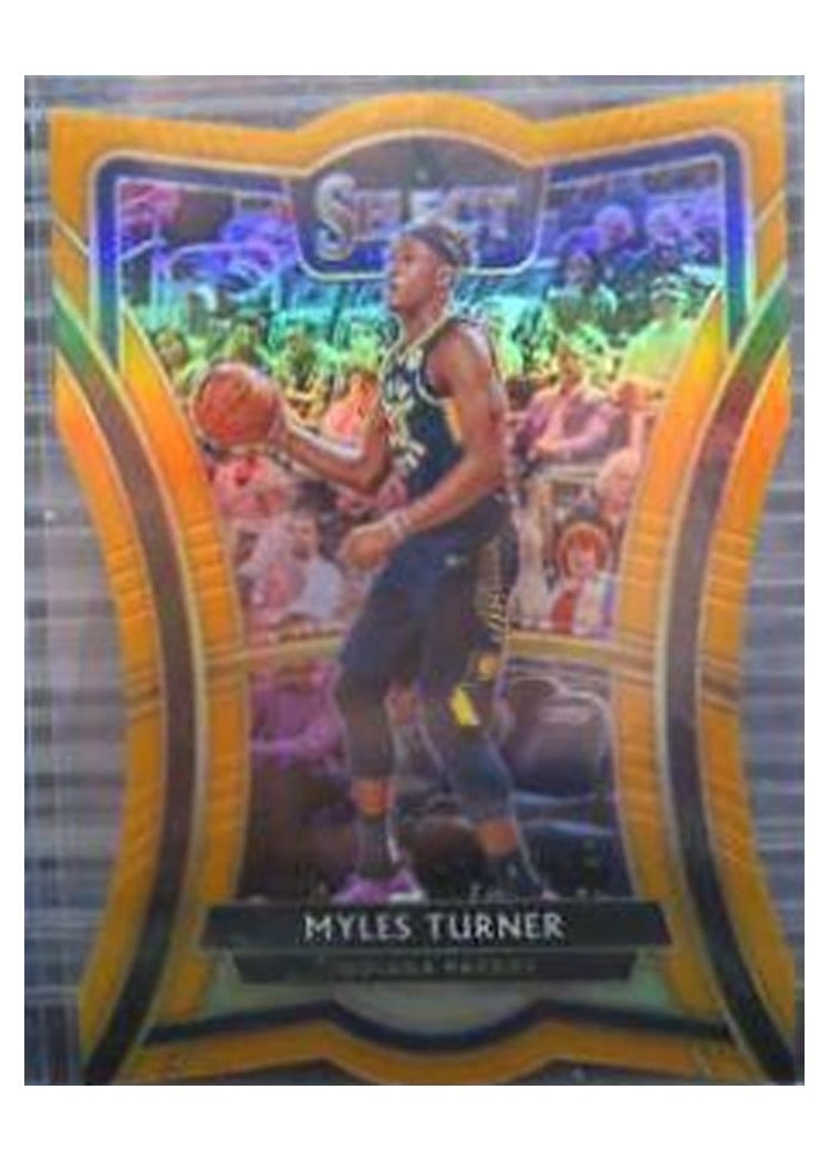 2019-20 Panini Select Base Set Myles Turner #185 card