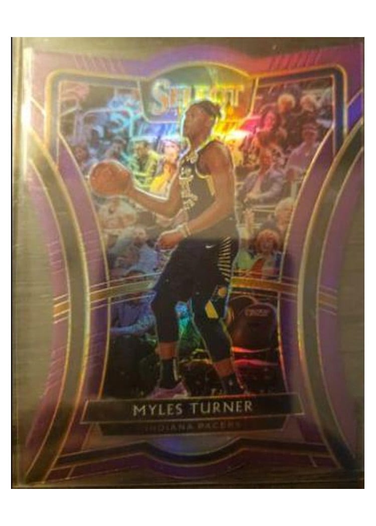 2019-20 Panini Select Base Set Myles Turner #185 card