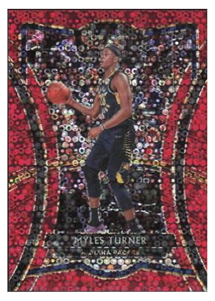 2019-20 Panini Select Base Set Myles Turner #185 card