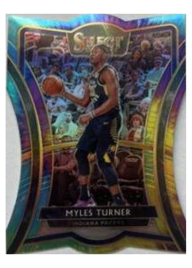 2019-20 Panini Select Base Set Myles Turner #185 card