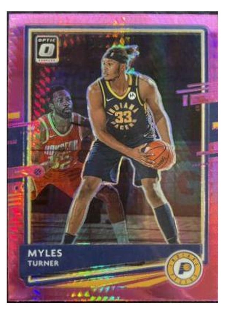 2020-21 Donruss Optic Base Set Myles Turner #38 card