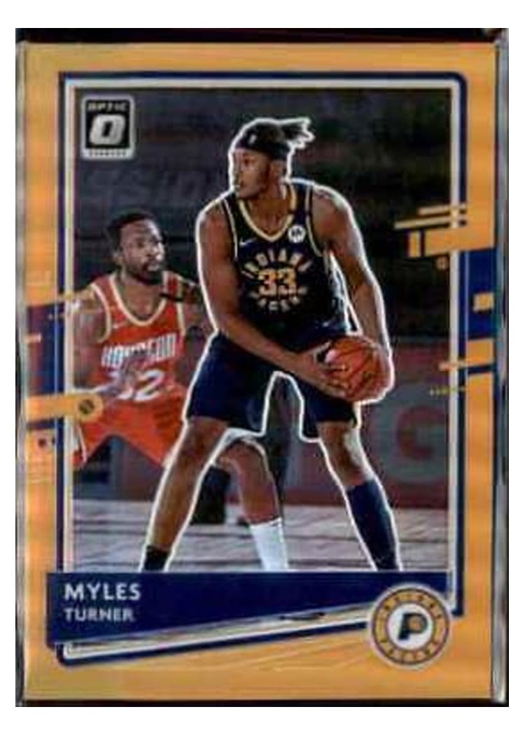 2020-21 Donruss Optic Base Set Myles Turner #38 card