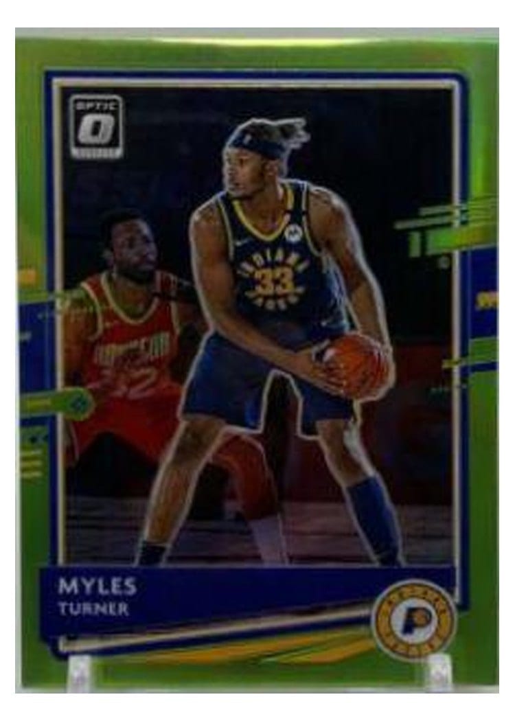 2020-21 Donruss Optic Base Set Myles Turner #38 card