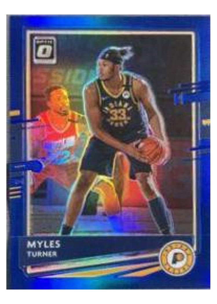 2020-21 Donruss Optic Base Set Myles Turner #38 card