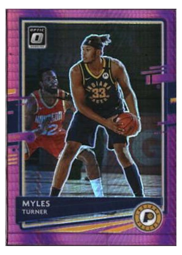 2020-21 Donruss Optic Base Set Myles Turner #38 card