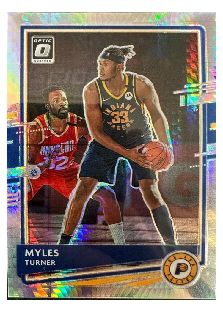 2020-21 Donruss Optic Base Set Myles Turner #38 card