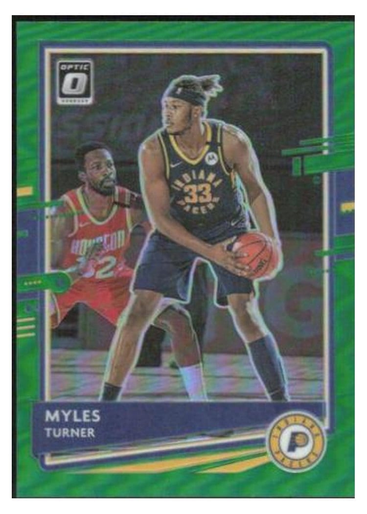 2020-21 Donruss Optic Base Set Myles Turner #38 card