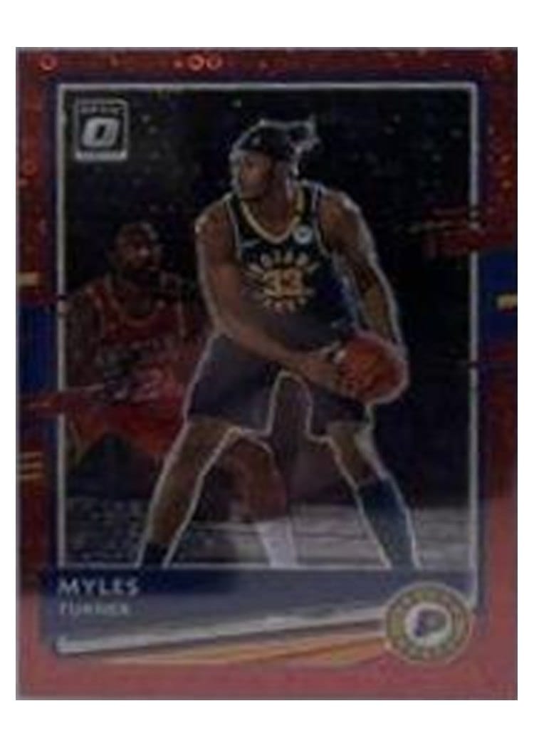 2020-21 Donruss Optic Base Set Myles Turner #38 card
