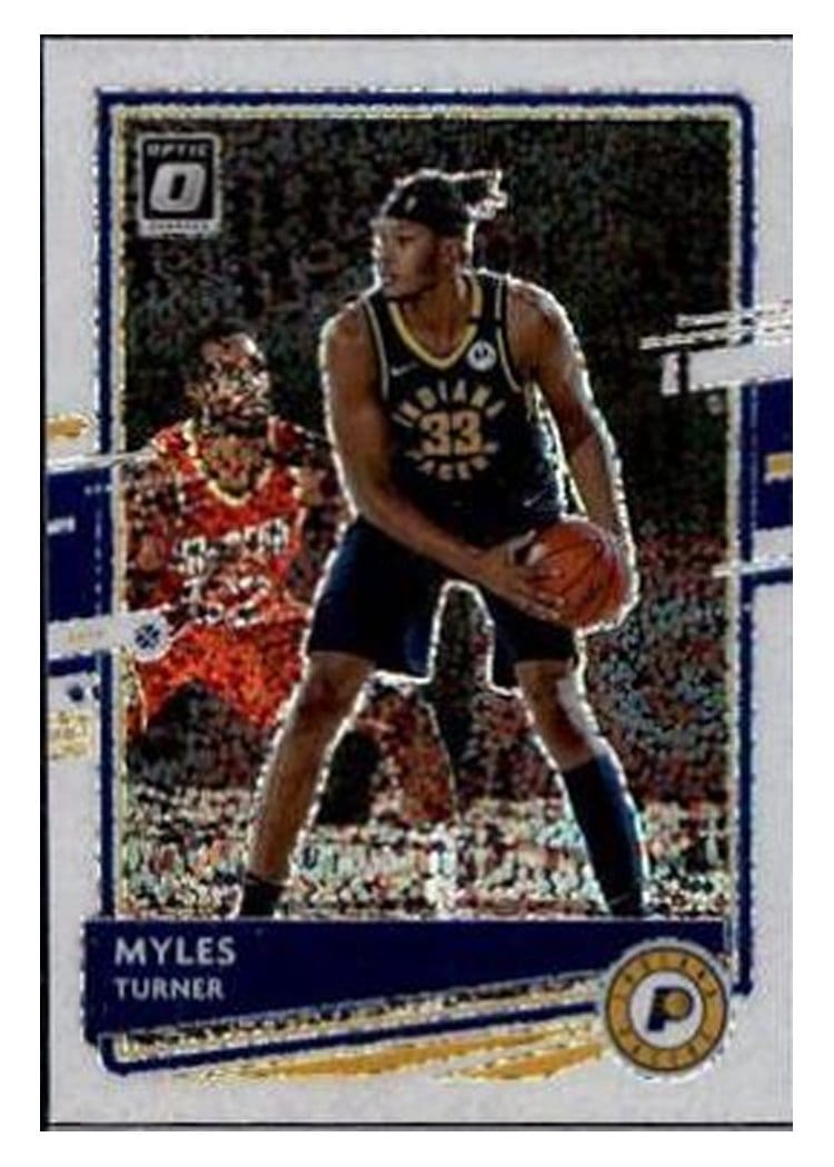 2020-21 Donruss Optic Base Set Myles Turner #38 card
