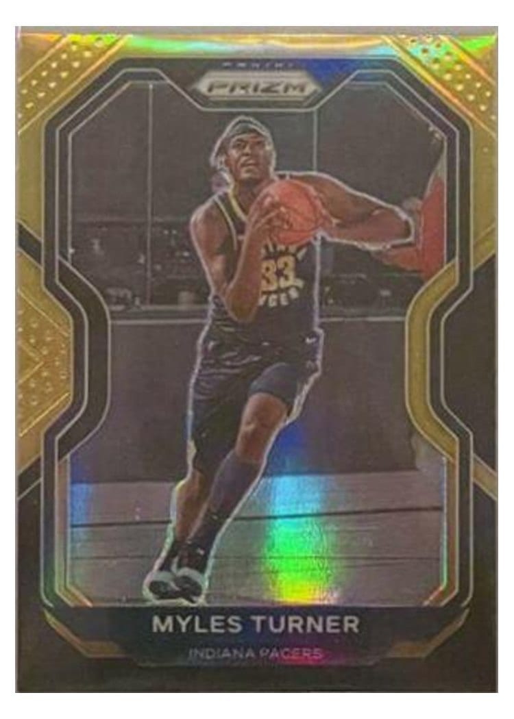 2020-21 Panini Prizm Base Set Myles Turner #240 card