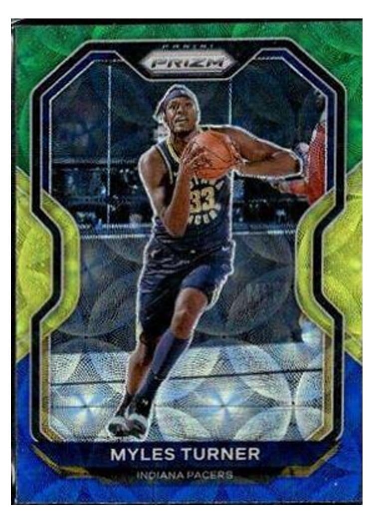 2020-21 Panini Prizm Base Set Myles Turner #240 card