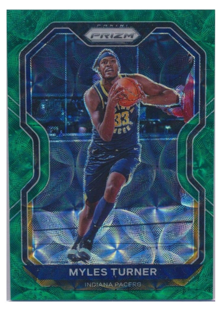 2020-21 Panini Prizm Base Set Myles Turner #240 card