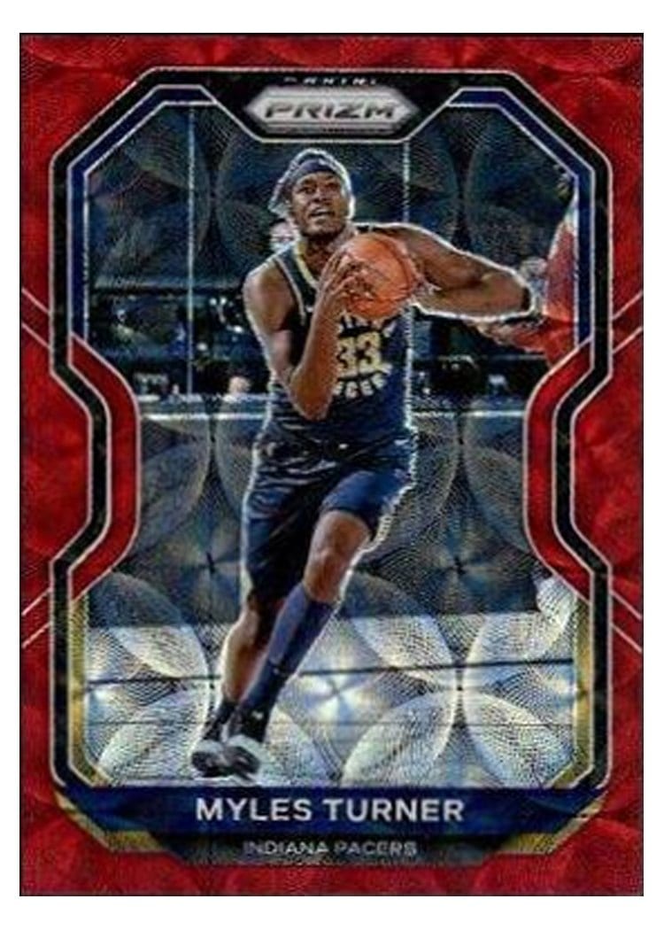 2020-21 Panini Prizm Base Set Myles Turner #240 card