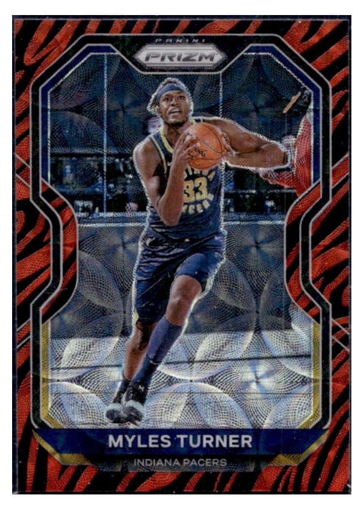 2020-21 Panini Prizm Base Set Myles Turner #240 card
