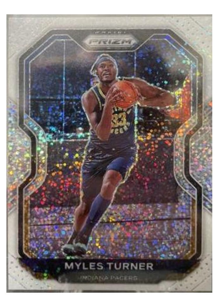 2020-21 Panini Prizm Base Set Myles Turner #240 card