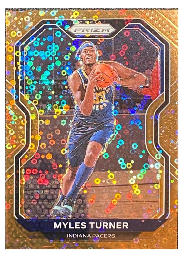 2020-21 Panini Prizm Base Set Myles Turner #240 card