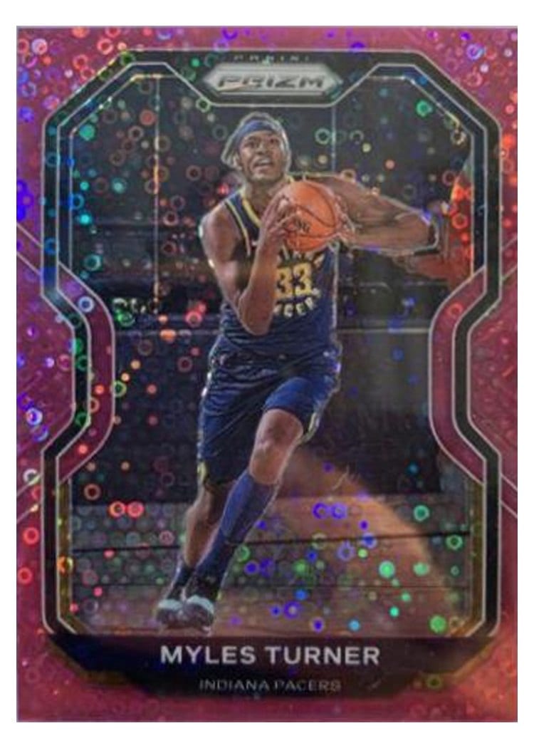 2020-21 Panini Prizm Base Set Myles Turner #240 card